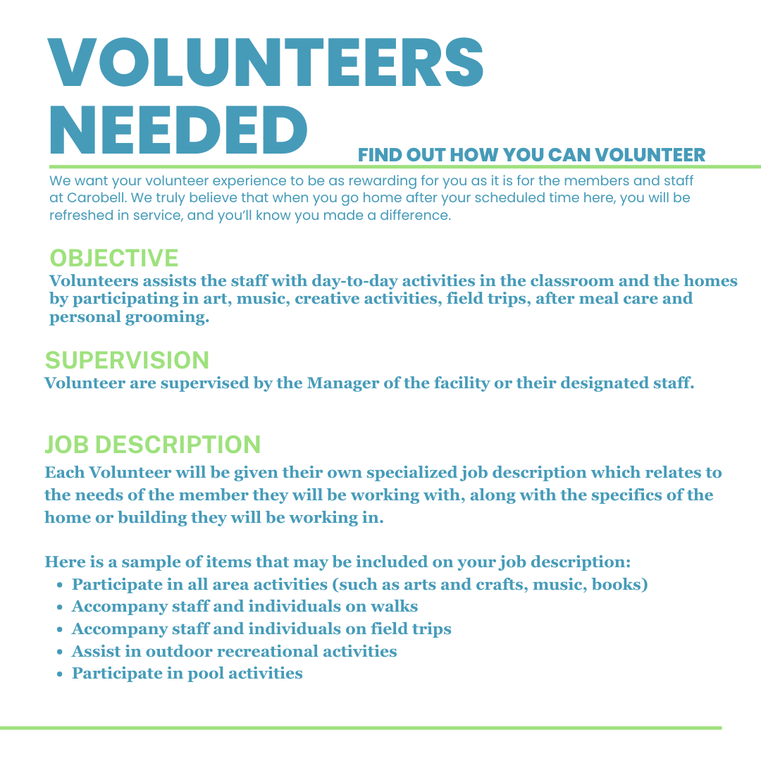 Carobell, Inc Volunteer